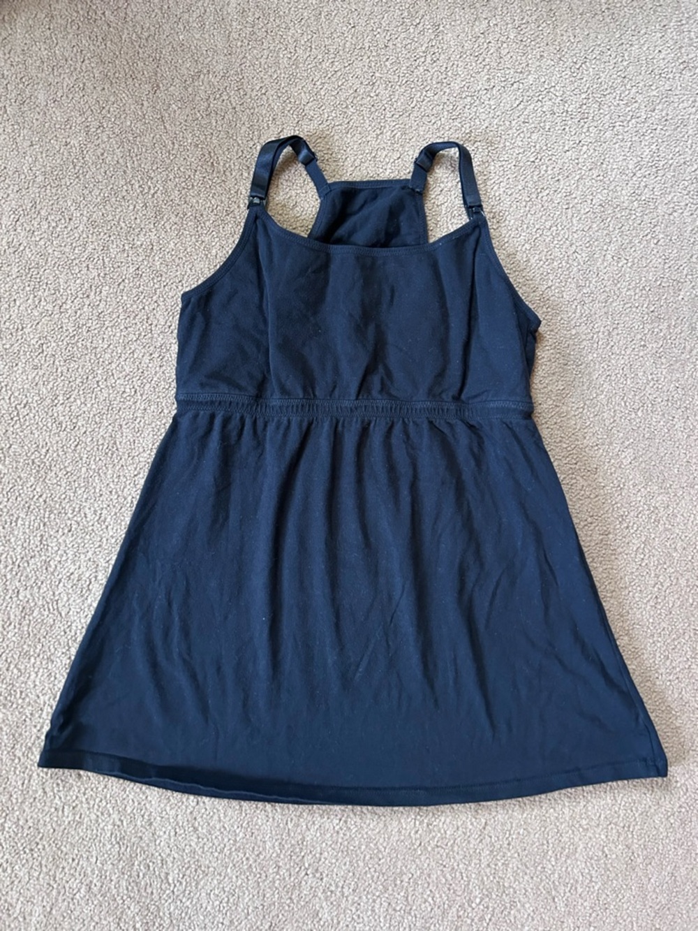 3 Size Large Black Nursing Tank Tops Racerback